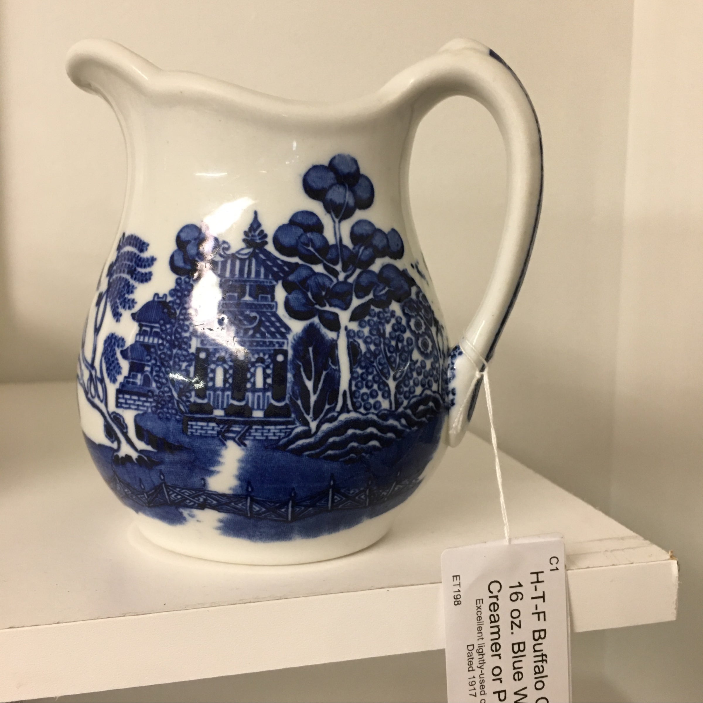 Buffalo China Buffalo Pottery Blue Willow Buffalo China Blue